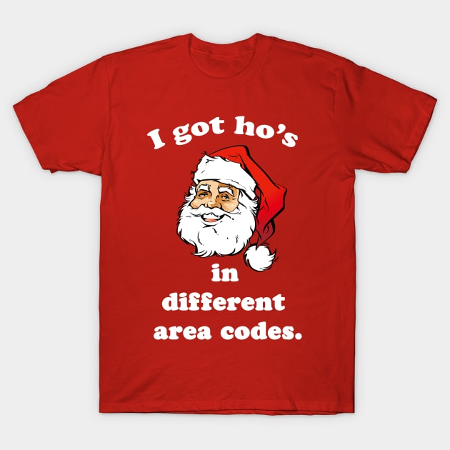 Santa T-Shirt by NineBlack